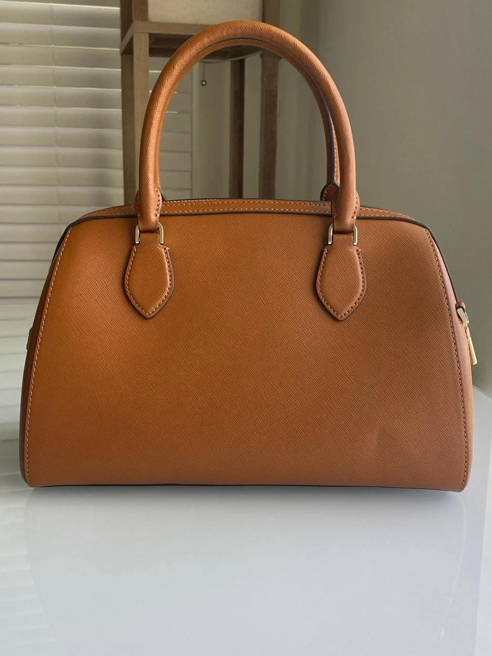 Kate Spade Warm Cognac Satchel Crossbody
